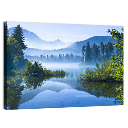 Lassen Morning Reflection Wall Art