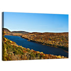Lake of the Clouds Golden Hour Wall Art