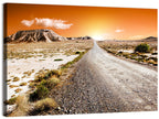 Infinite Desert Road Wall Art