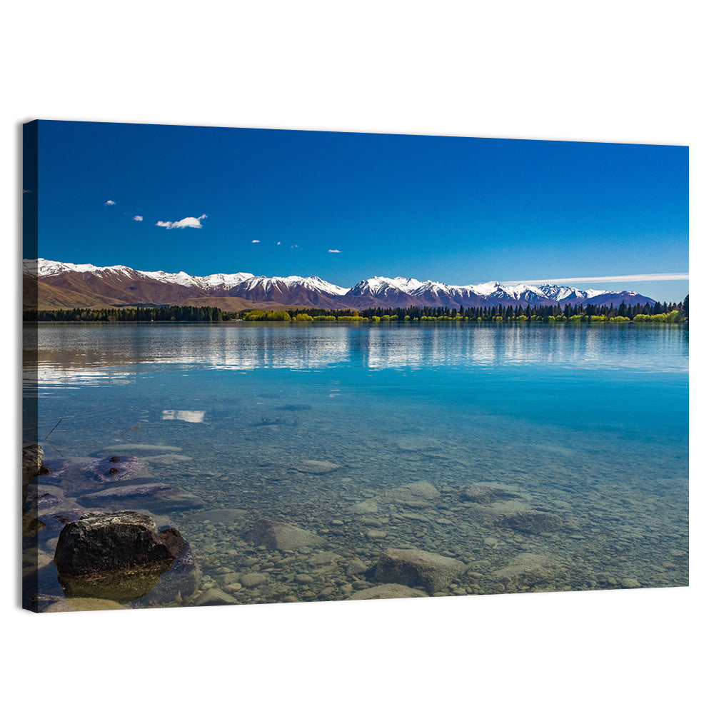 Lake Ruataniwha Reflection Wall Art