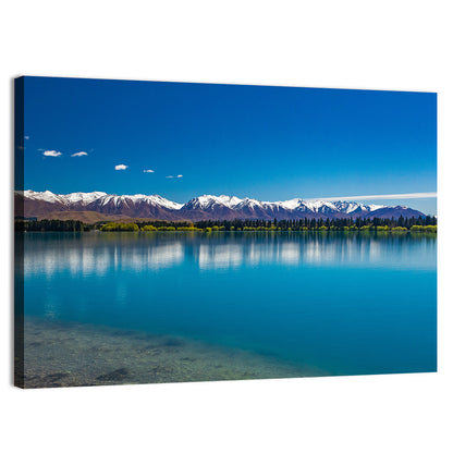 Lake Ruataniwha Reflection Wall Art