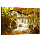 Plitvice Autumn Stream Wall Art