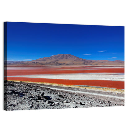 Laguna Colorada Red Lake Wall Art
