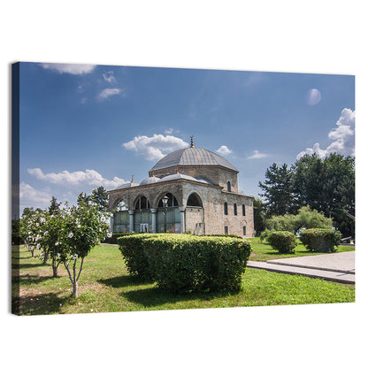 Sunlit Old Mosque in Izmail Wall Art