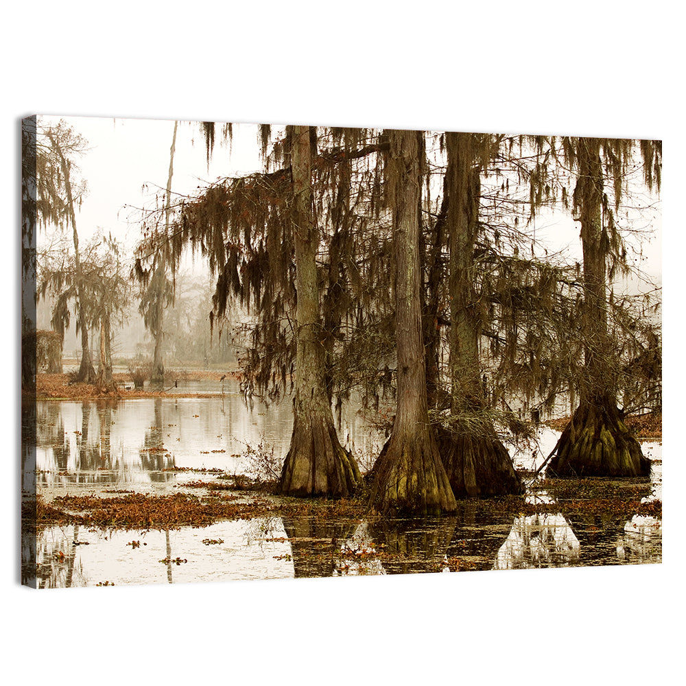 Lake Martin Cypress Morning Wall Art