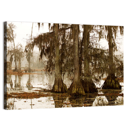 Lake Martin Cypress Morning Wall Art
