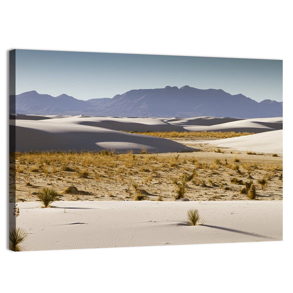 White Sands Dunes, New Mexico Wall Art, canvas print, landscape