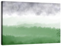 Misty Green Fields Wall Art