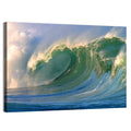 Golden Hour Barrel Wave Wall Art