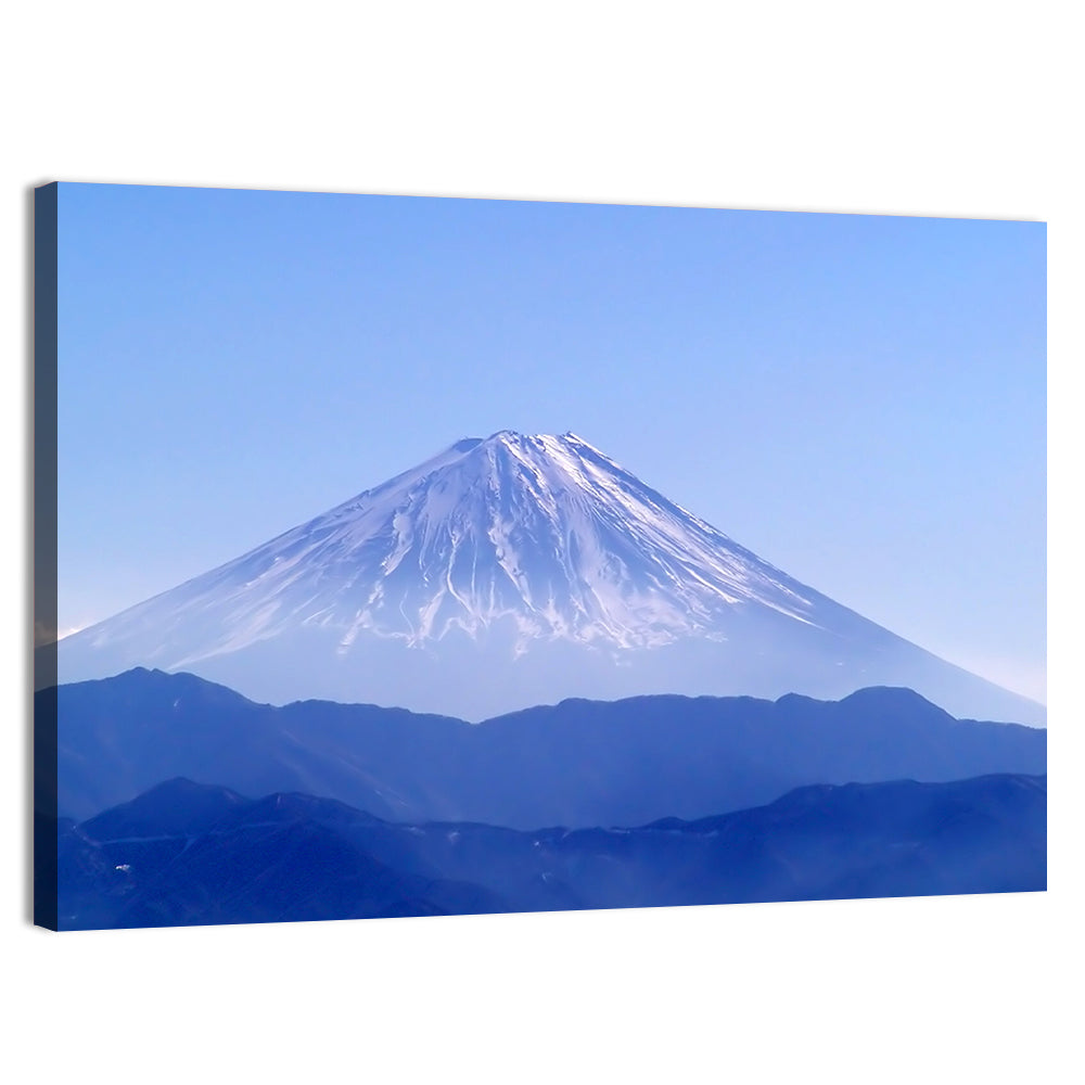 Mount Fuji Minimalist Landscape Wall Art