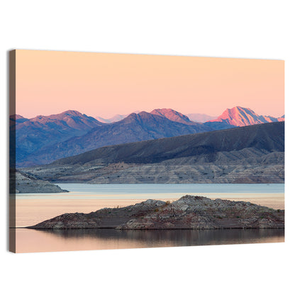 Lake Mead Twilight Reflection Wall Art