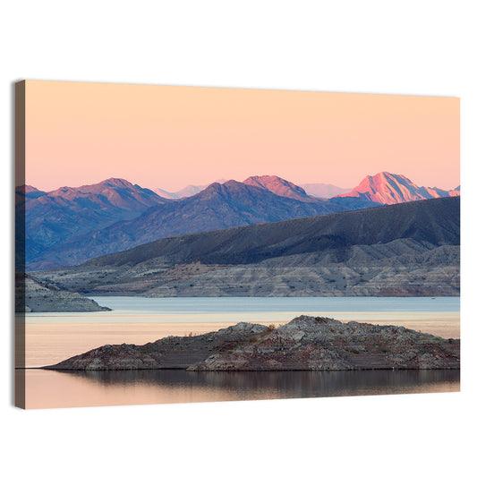 Lake Mead Twilight Reflection Wall Art