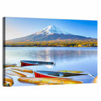 Mount Fuji Over Lake Kawaguchi Wall Art
