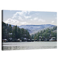 Lake Rabun Winter Scene Wall Art