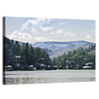 Lake Rabun Winter Scene Wall Art