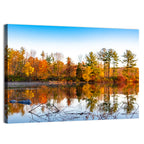 Lake Nockamixon Autumn Reflection Wall Art