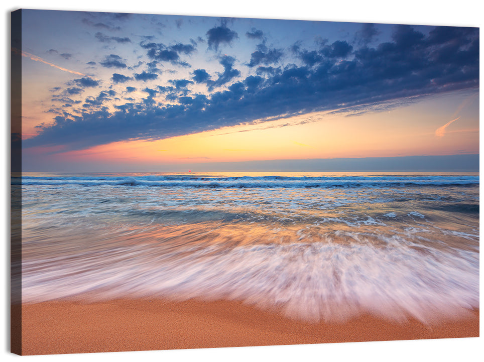 Long Exposure Beach Sunrise Wall Art