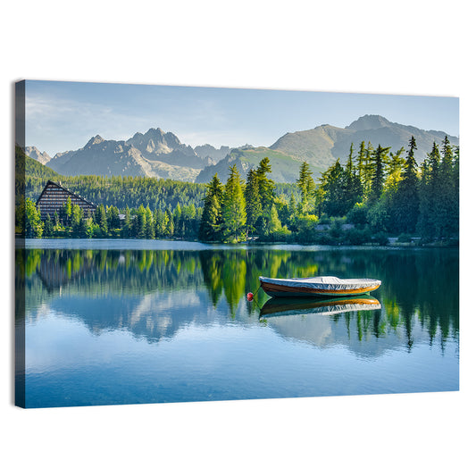 Lake Strbske Pleso Wall Art