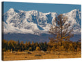 Altai Peaks in Autumn Wall Art