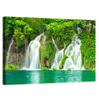 Plitvice Lakes Cascades Wall Art