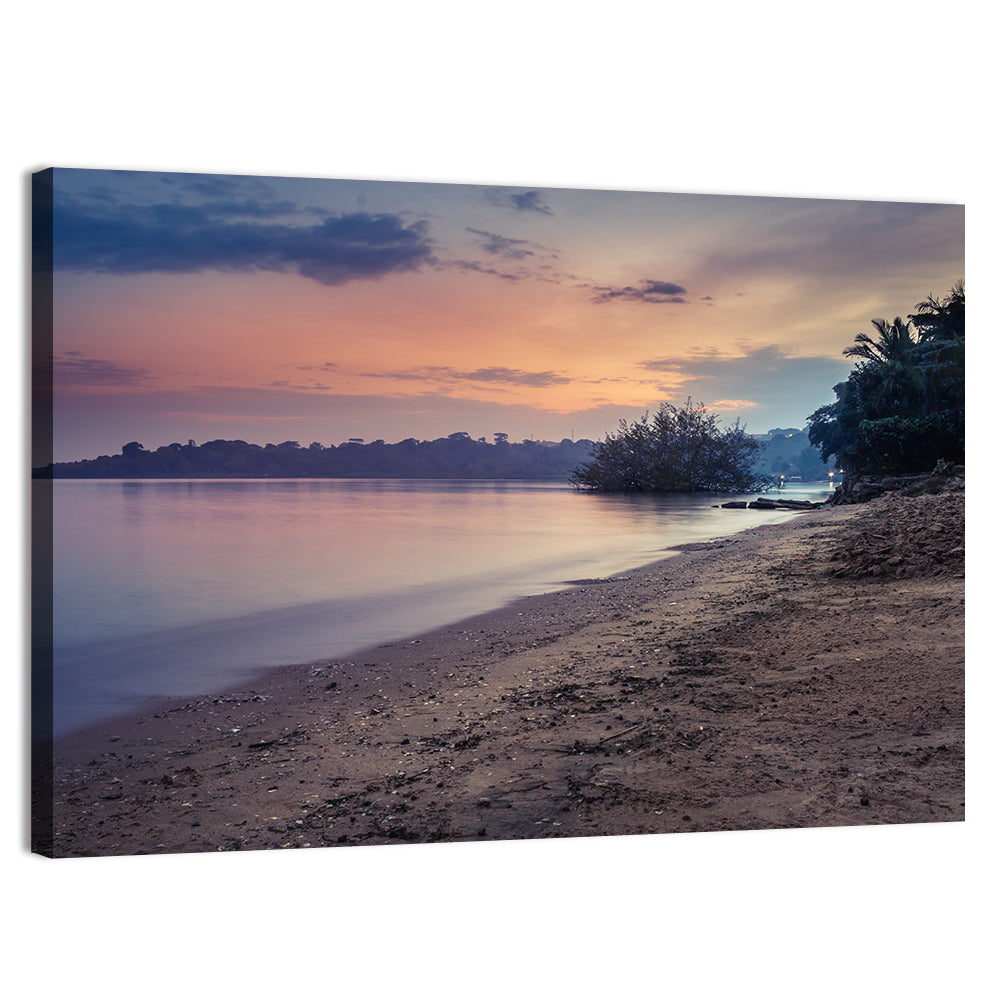 Lake Victoria at Dusk Wall Art, canvas print, landscape