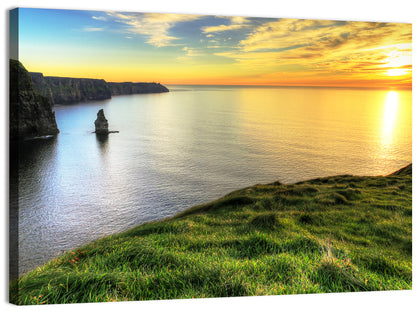 Cliffs of Moher at Sunset Wall Art