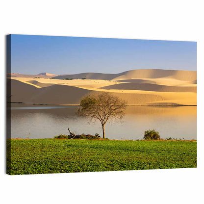 Mui Ne Lake and Sand Dunes Wall Art
