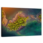Lithuanian Island at Golden Hour Wall Art