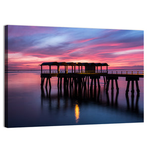 Jekyll Island Sunset Wall Art