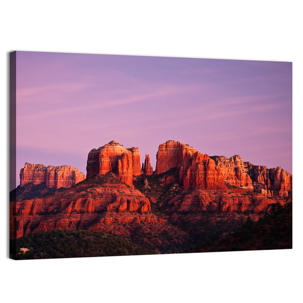Cathedral Rock Sunset, Sedona Wall Art