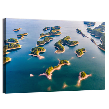 Qiandao Lake Aerial View Wall Art