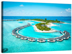 Maldives Private Island Wall Art