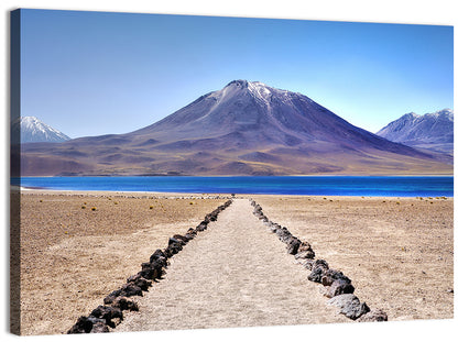 Volcanoes Around Laguna Miscanti Wall Art