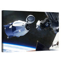 Crew Dragon Docking with Iss Wall Art