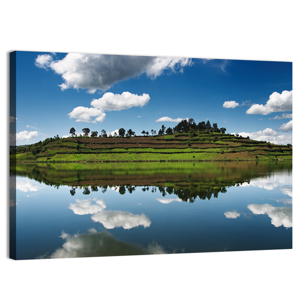 Bunyonyi Lake Reflection Wall Art