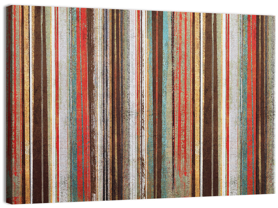 Layered Stripes Wall Art