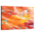 Sunfire Impasto Abstract Wall Art