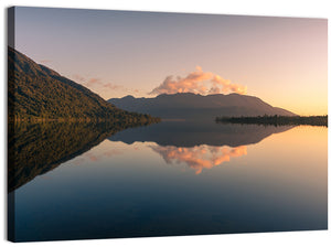 Lake Brunner Sunset Wall Art