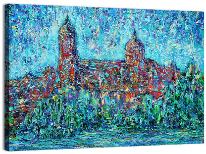Salamanca Dual Domes Reflection Wall Art