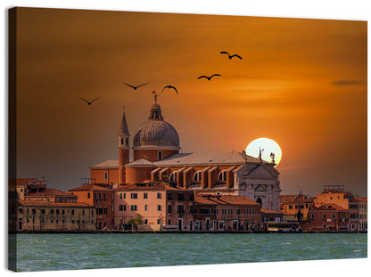 San Giorgio Maggiore at Sunset Wall Art