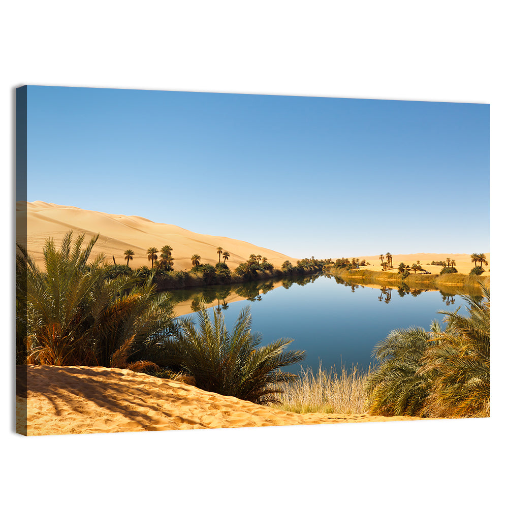 Umm Al Ma Desert Oasis Wall Art