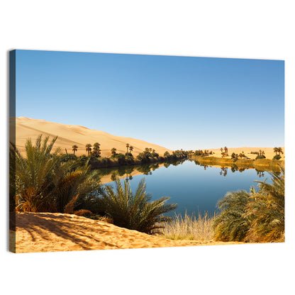 Umm Al Ma Desert Oasis Wall Art