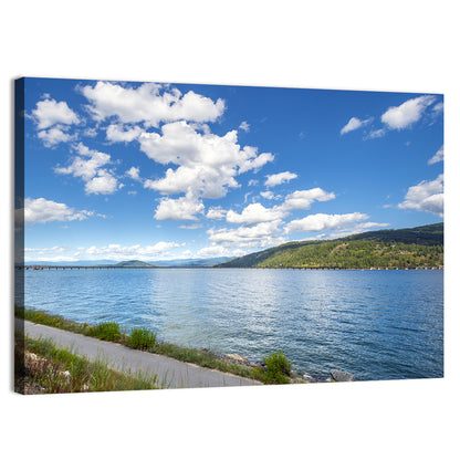 Lake Pend Oreille Bridge View Wall Art