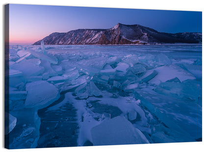 Twilight Over Lake Baikal Wall Art
