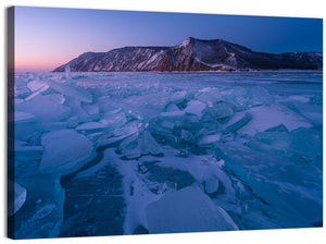Frozen Lake Baikal Wall Art