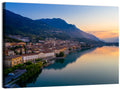 Lake Iseo Sunrise Wall Art