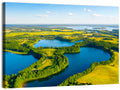 Narachanski Lake Meadows Aerial View Wall Art