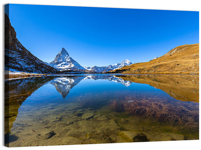 Matterhorn Reflected in Riffelsee Wall Art