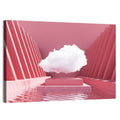 Pink Cloud Over Pool Wall Art