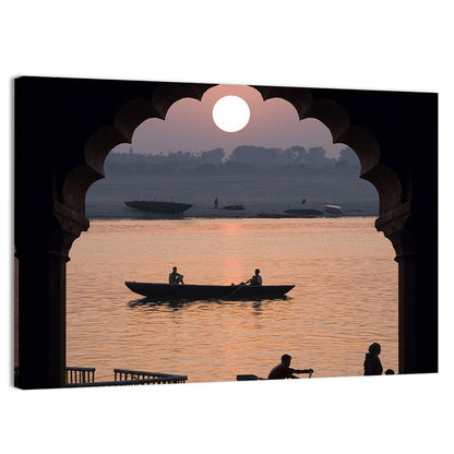 Arched Ganges Sunrise Wall Art